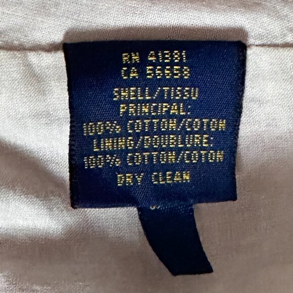 POLO by Ralph Lauren Pink & Cream Plaid Twill Cross Back Detail Maxi Dress SZ 12 - Picture 15 of 16